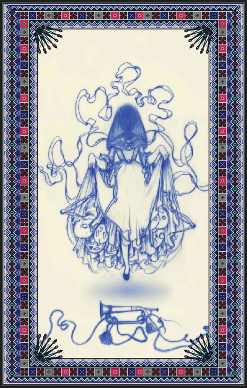 R Wines Southern Gothic Belle Shiraz 2013 Front Label