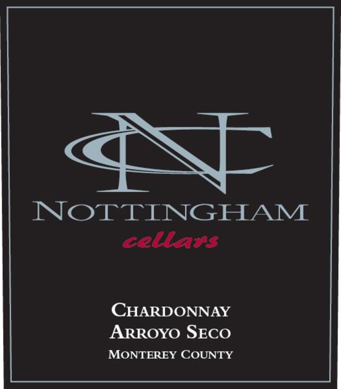 Nottingham Cellars Chardonnay 2014 Front Label