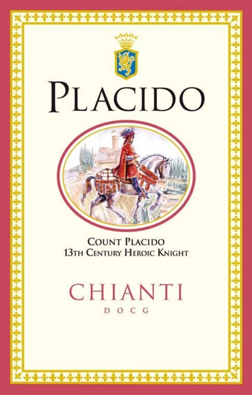 Placido Chianti 2013 Front Label