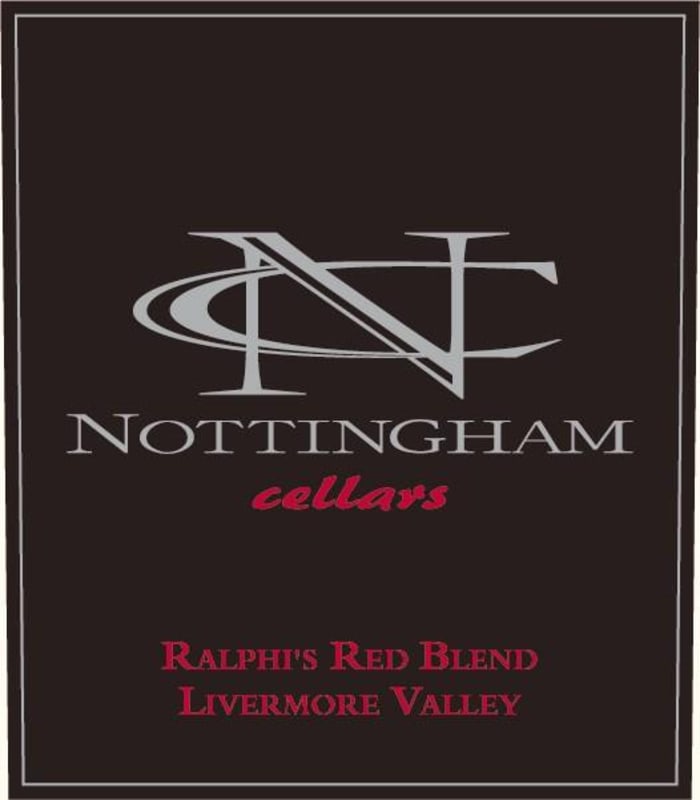 Nottingham Cellars  Ralphis 2012 Front Label