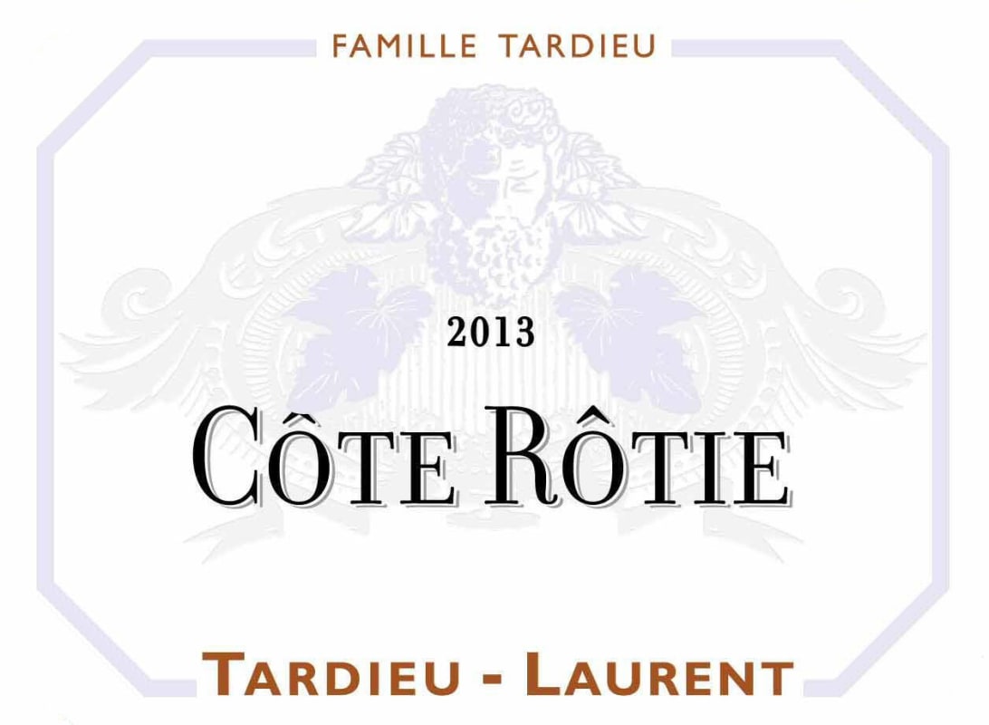 Tardieu-Laurent Cote Rotie 2013 Front Label