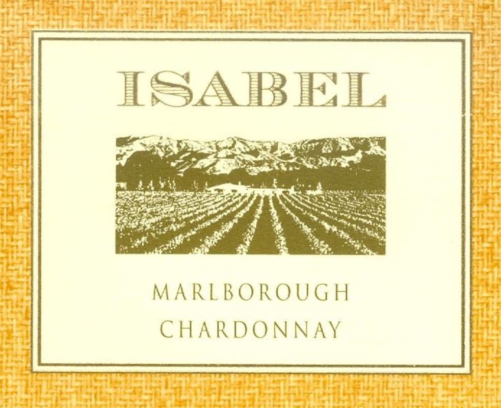Isabel Estate Chardonnay 2014 Front Label