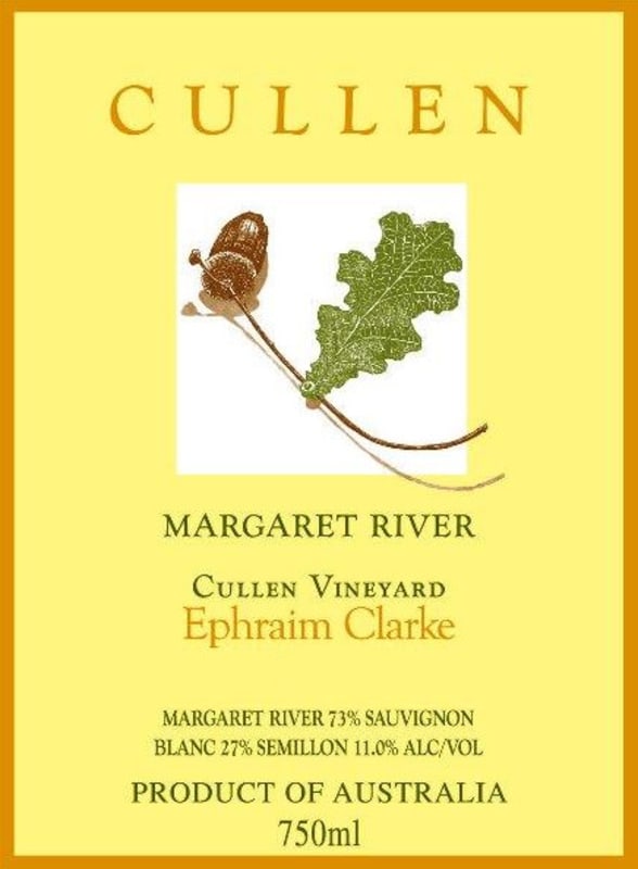 Cullen Ephraim Clarke Sauvignon Blanc Semillon 2014 Front Label