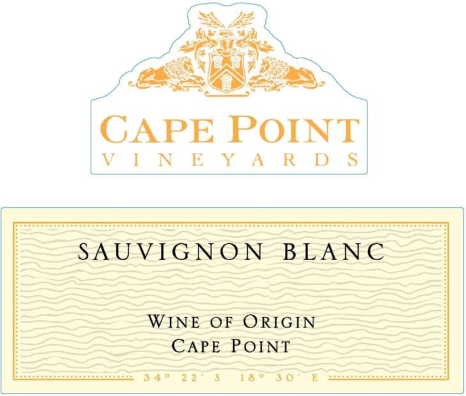 Cape Point Sauvignon Blanc 2014 Front Label