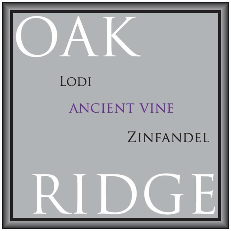 Oak Ridge Winery Ancient Vine Zinfandel 2013 Front Label