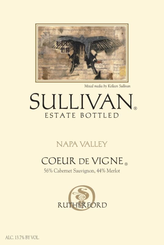 Sullivan Rutherford Estate Coeur de Vigne 2009 Front Label