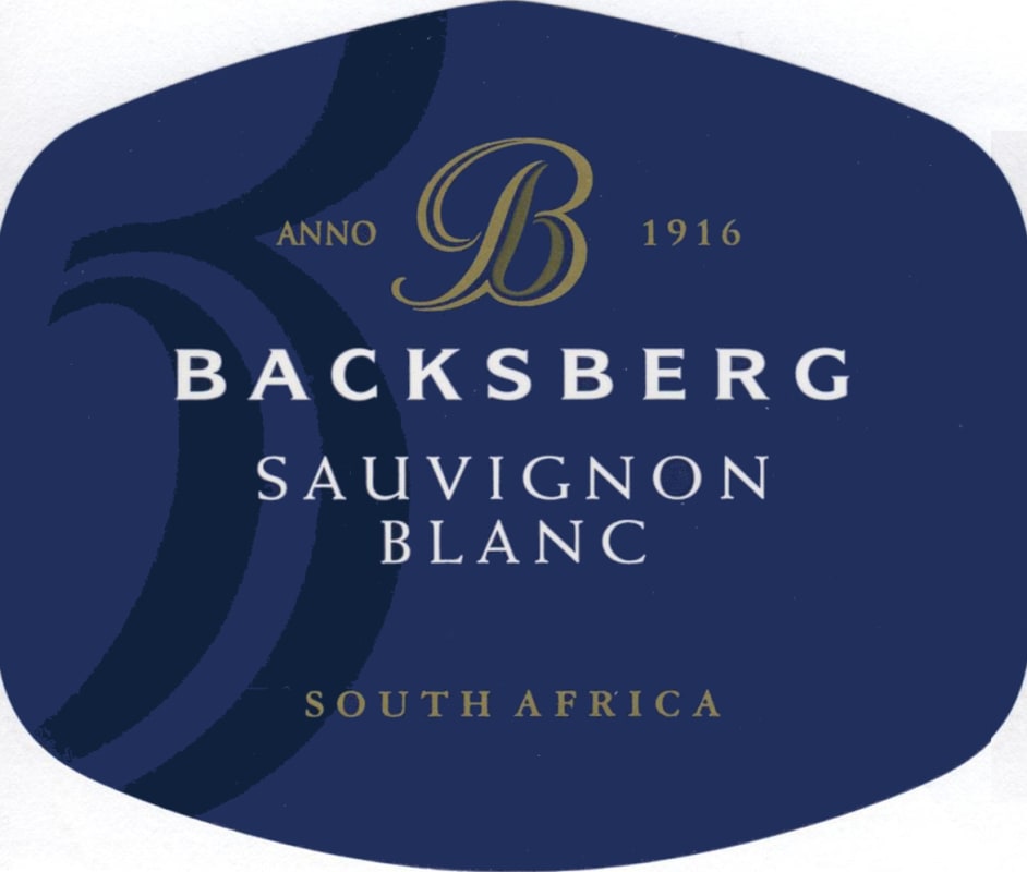 Backsberg Sauvignon Blanc 2014 Front Label