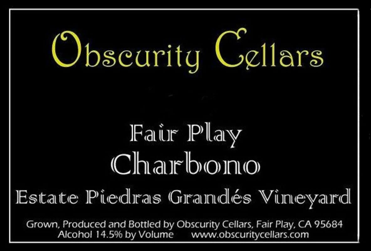 Oakstone Winery Charbono 2013 Front Label