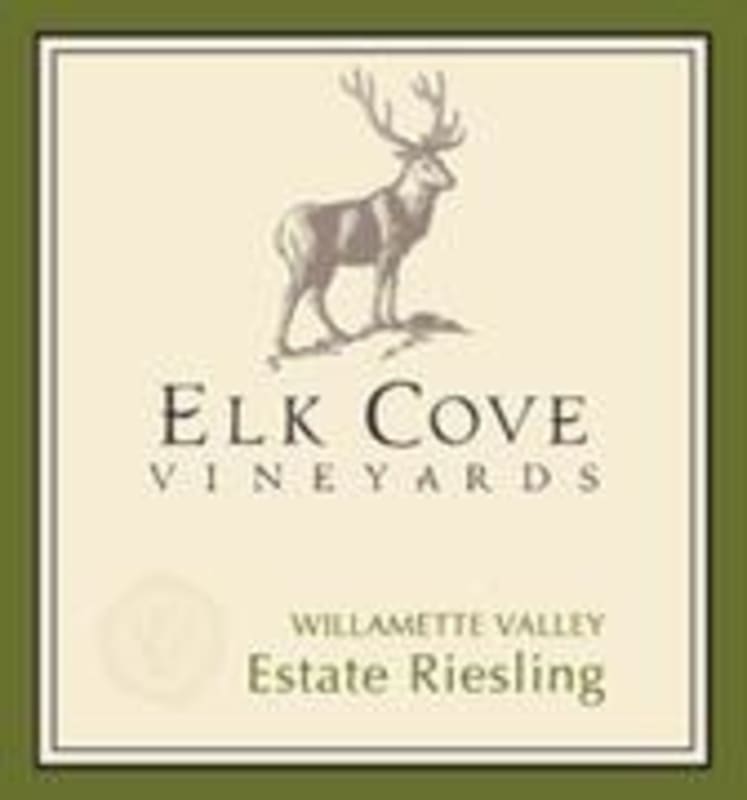 Elk Cove Willamette Riesling 1998 Front Label