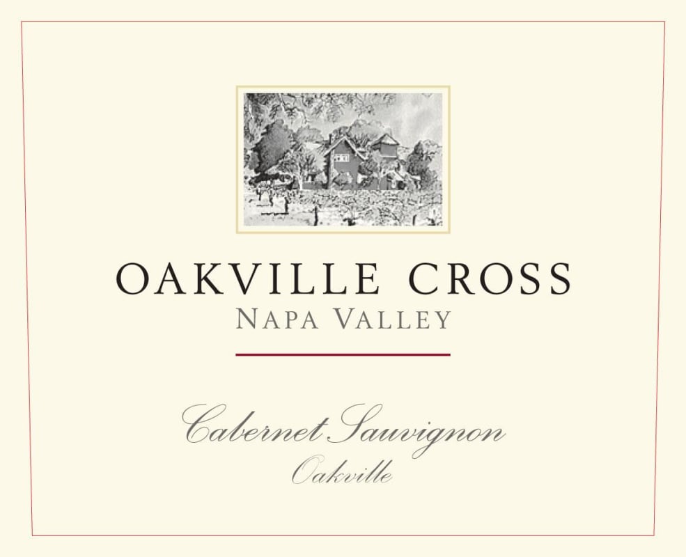 Oakville Cross Wines Cabernet Sauvignon 2012 Front Label