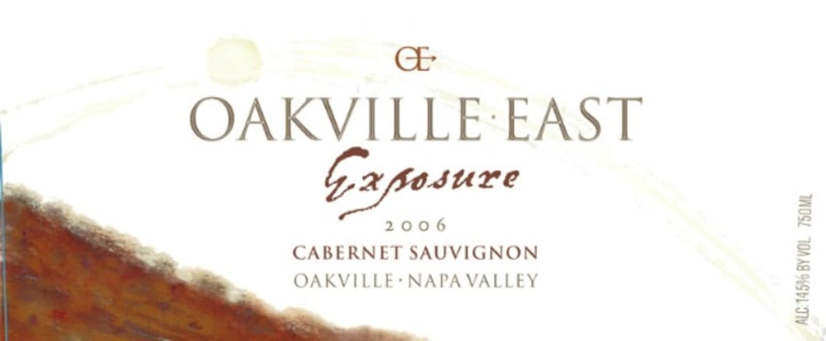 Oakville East Exposure Cabernet Sauvignon 2006 Front Label