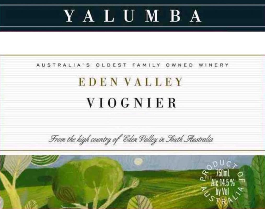 Yalumba Barossa Viognier 2014 Front Label