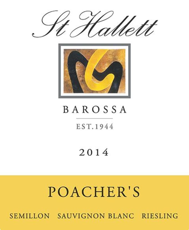 St Hallett Poacher's Blend 2014 Front Label
