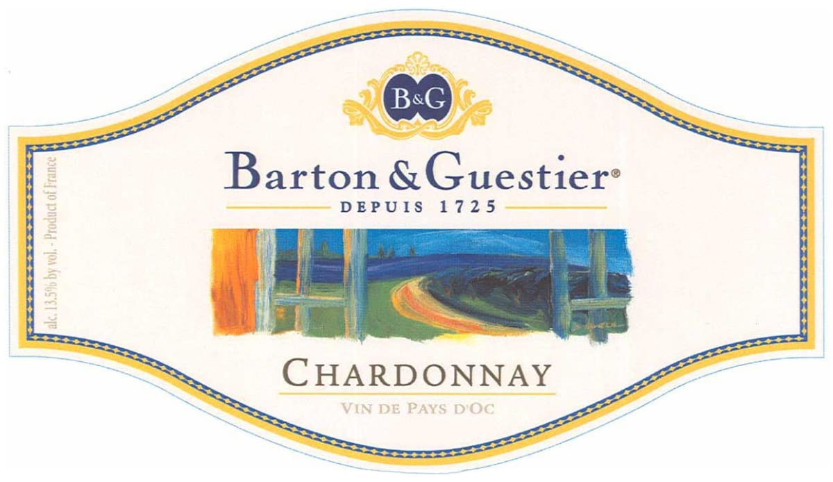 Barton & Guestier Chardonnay 2014 Front Label