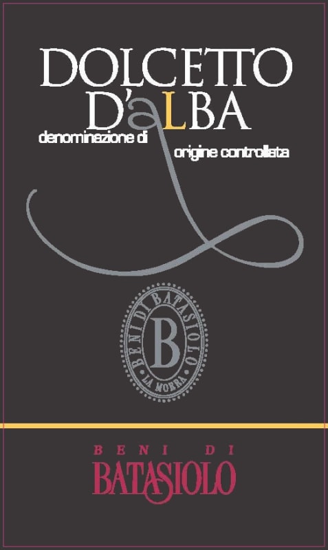 Beni di Batasiolo Dolcetto d'Alba 2014 Front Label