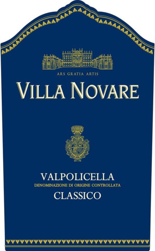 Bertani Villa Novare Valpolicella 2014 Front Label