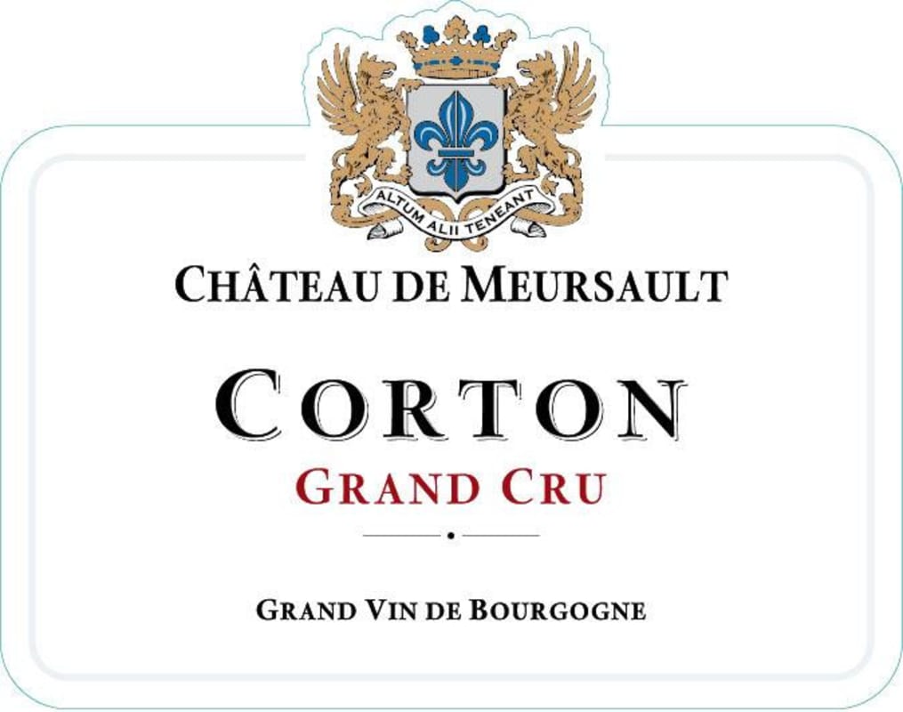Chateau de Meursault Corton Grand Cru 2014 Front Label