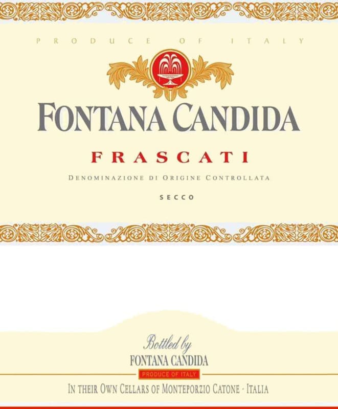Fontana Candida Frascati 2014 Front Label