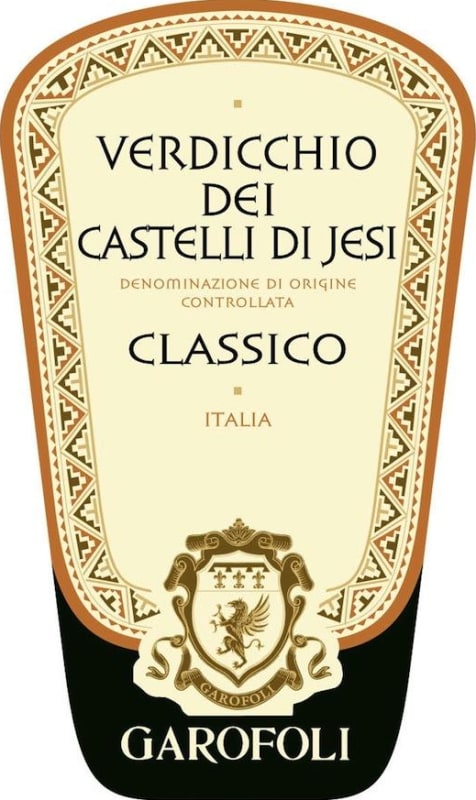 Garofoli Verdicchio dei Castelli di Jesi Classico 2014 Front Label