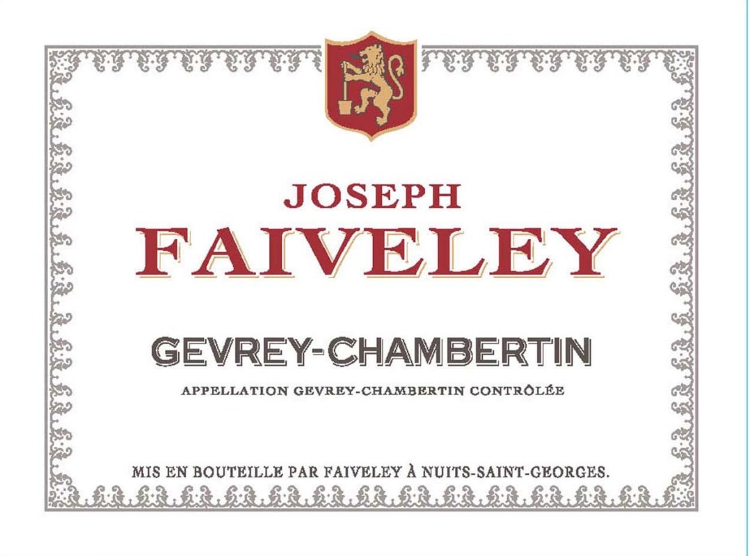Faiveley Gevrey-Chambertin Vieilles Vignes 2005 Front Label