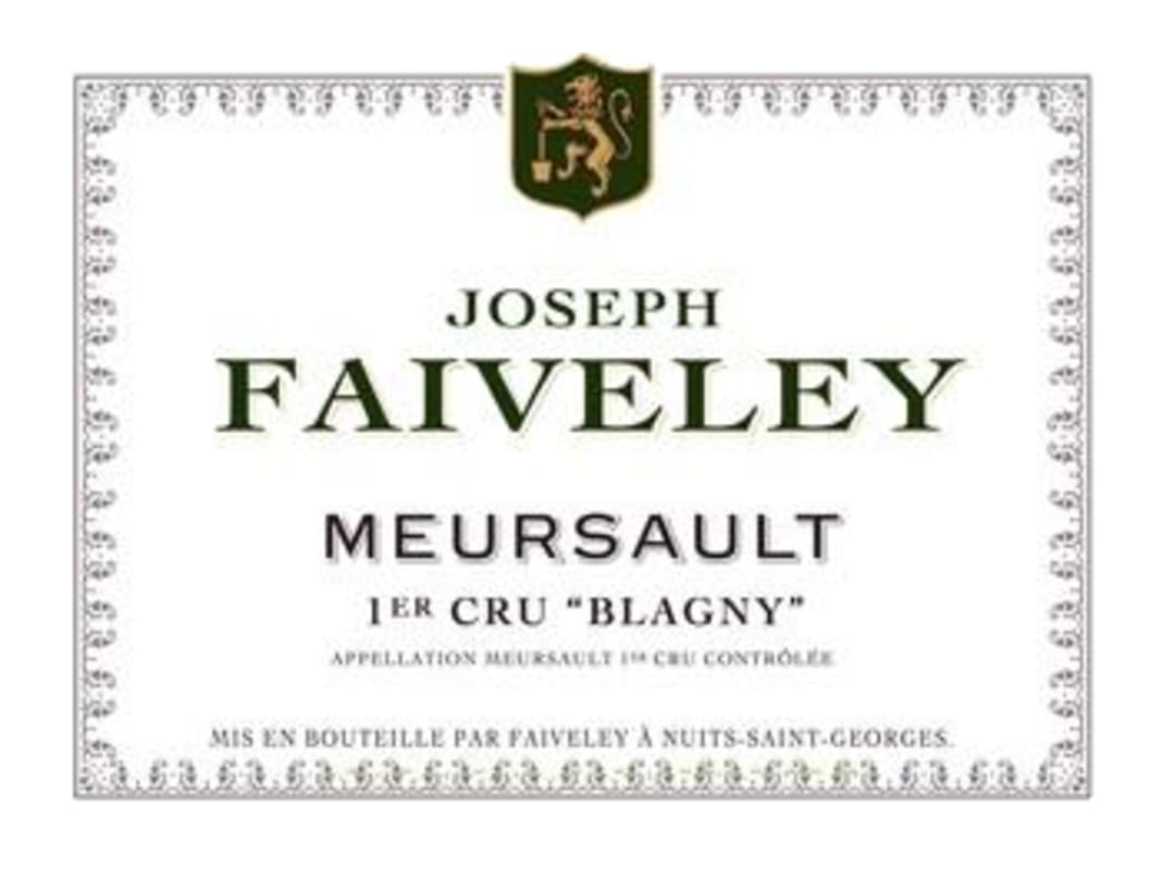 Faiveley Meursault Blagny Premier Cru 2014 Front Label