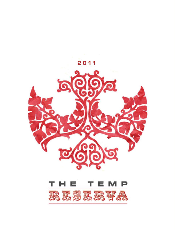 Odisea The Temp Reserva 2011 Front Label