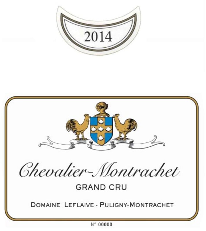 Domaine Leflaive Batard-Montrachet Grand Cru 2014 Front Label
