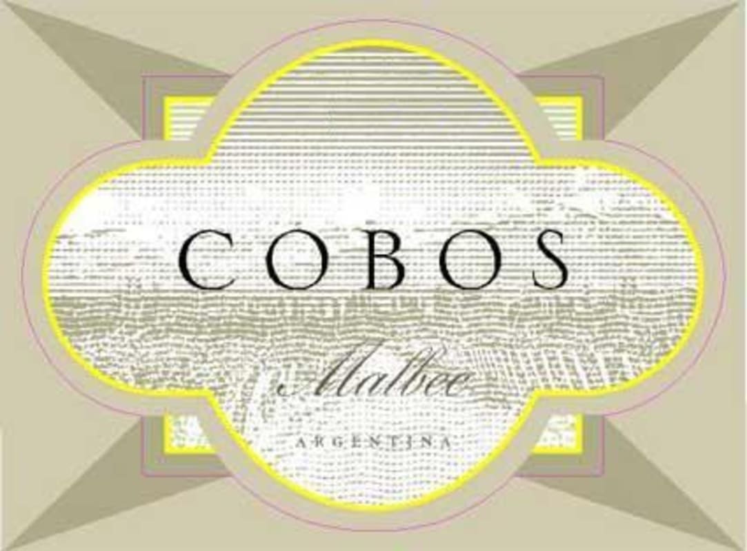 Vina Cobos Malbec 2014 Front Label