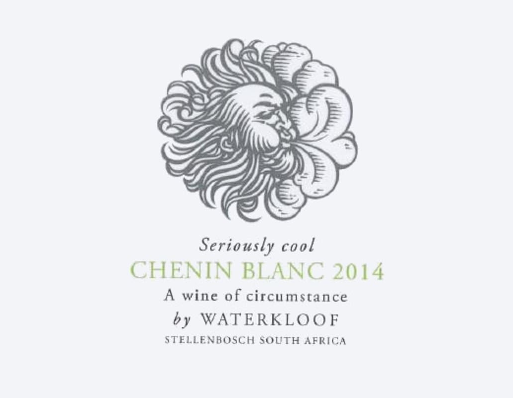Waterkloof Seriously Cool Chenin Blanc 2014 Front Label