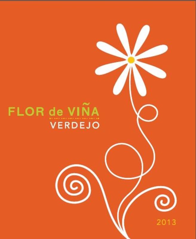 Odisea Wine Flor de Vina Verdejo 2013 Front Label