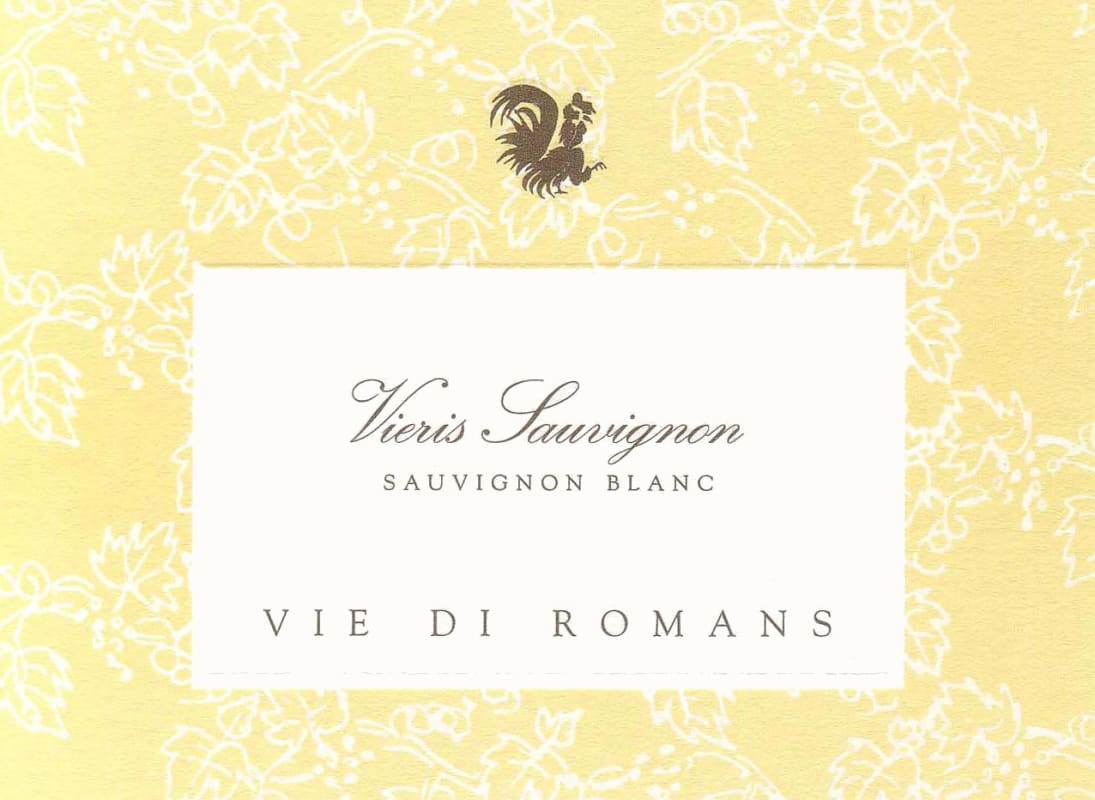 Vie di Romans Vieris Sauvignon Sauvignon Blanc 2014 Front Label