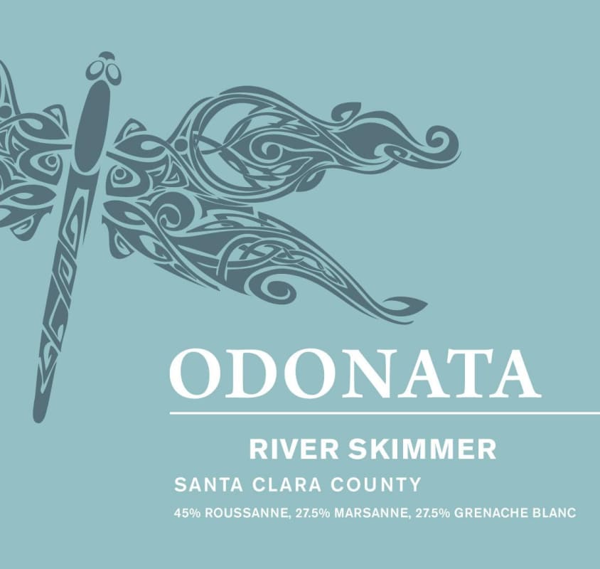 Odonata Wines River Skimmer 2013 Front Label