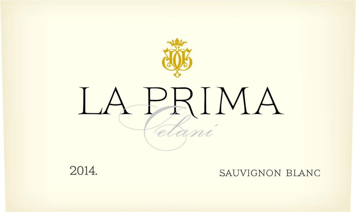 Celani Vineyards La Prima Sauvignon Blanc 2014 Front Label