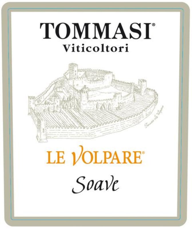 Tommasi Soave Le Volpare 2014 Front Label