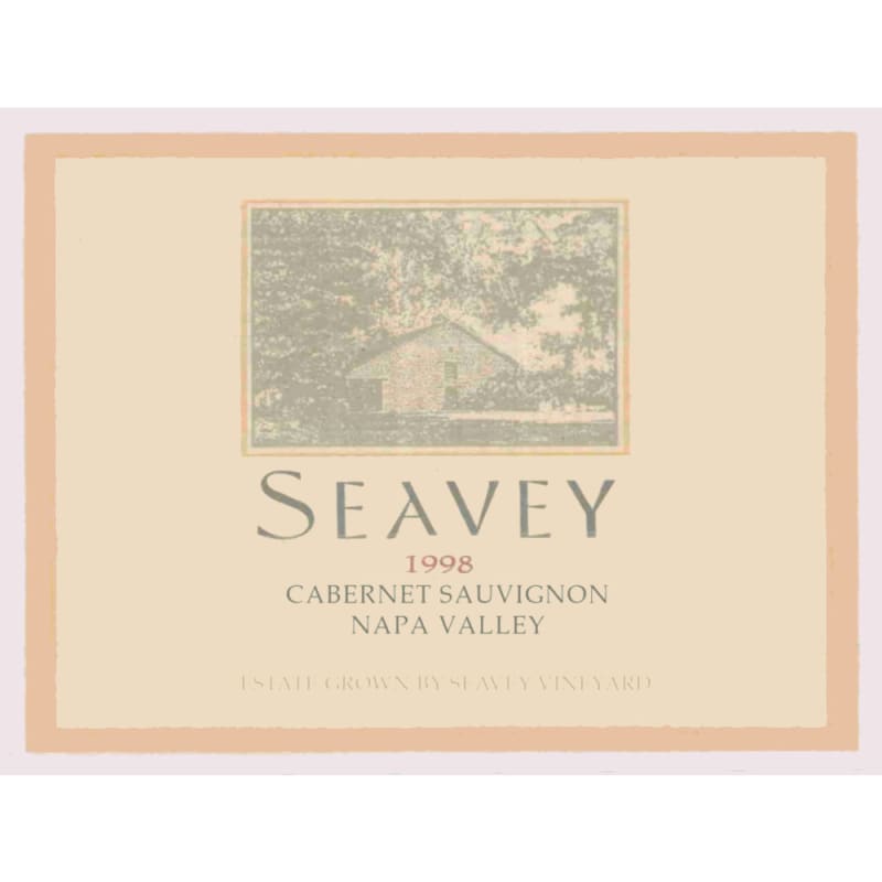 Seavey Cabernet Sauvignon 1998 Front Label