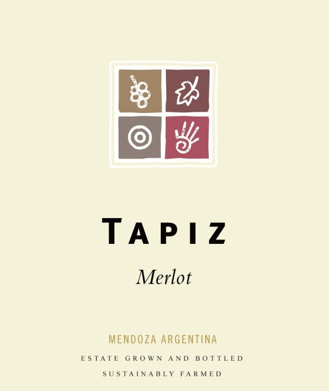 Tapiz Merlot 2014 Front Label