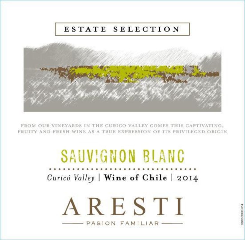 Aresti Estate Selection Sauvignon Blanc 2014 Front Label
