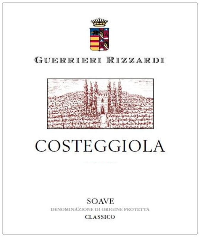 Rizzardi Soave Costeggiola 2014 Front Label