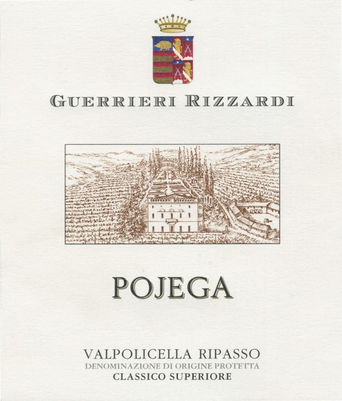 Rizzardi Valpolicella Pojega 2014 Front Label