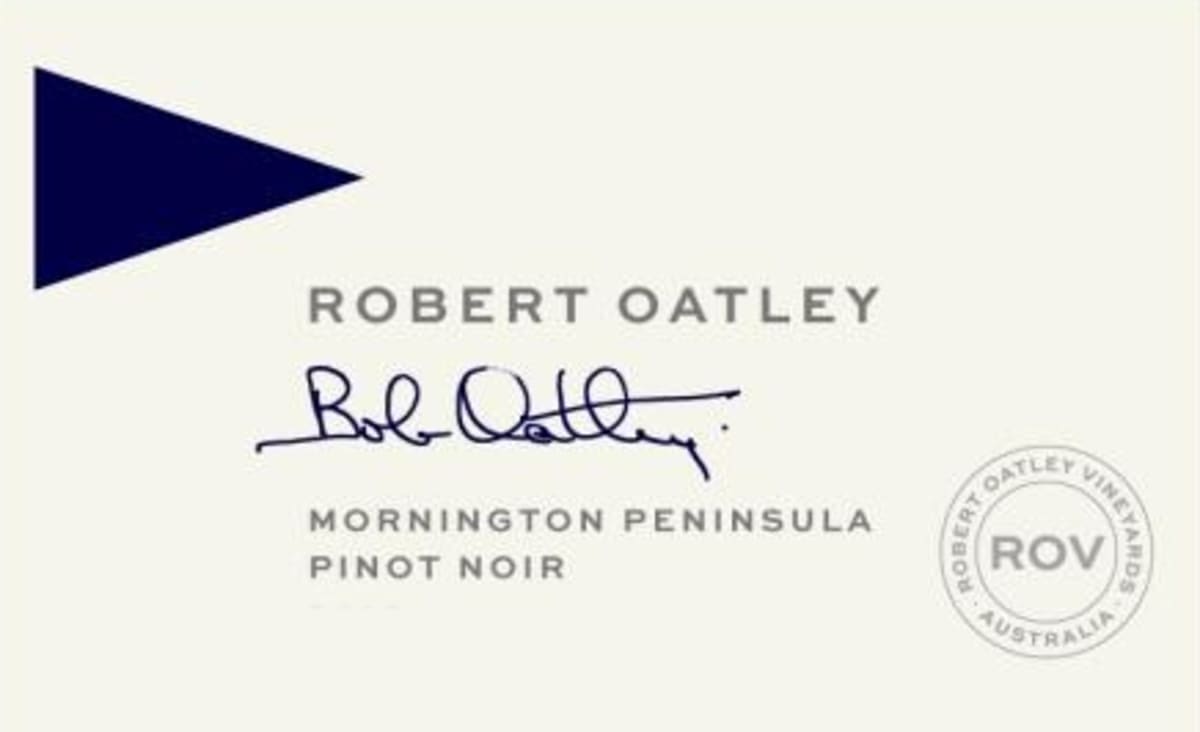 Robert Oatley Mornington Peninsula Pinot Noir 2014 Front Label