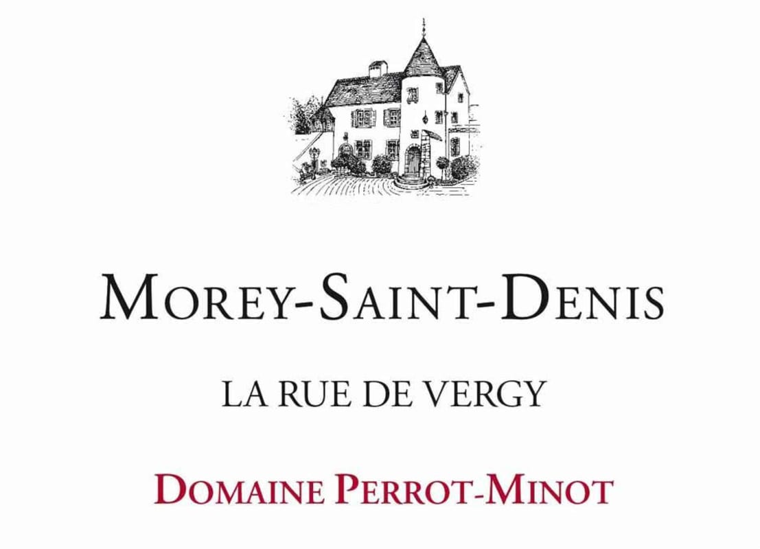 Domaine Perrot-Minot Morey-Saint-Denis La Rue de Vergy 2014 Front Label