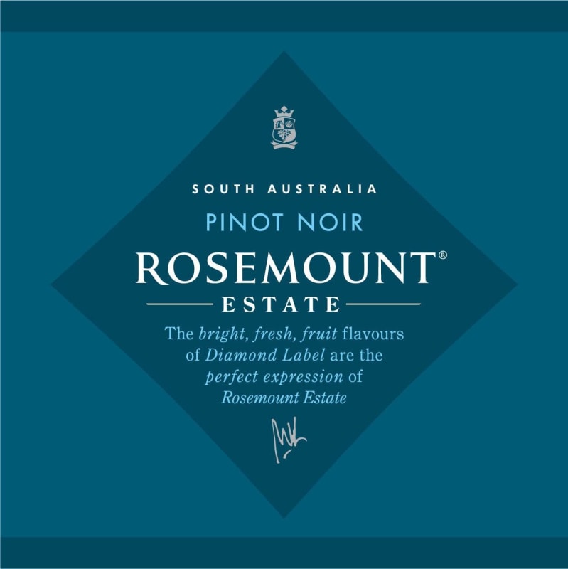 Rosemount Diamond Pinot Noir 2014 Front Label
