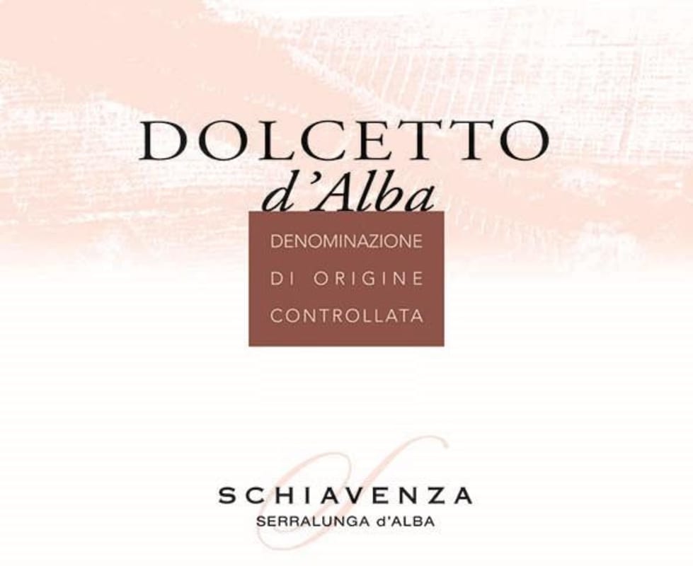 Schiavenza Dolcetto d'Alba Sori 2014 Front Label