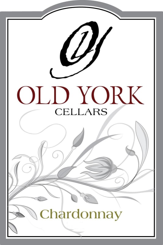 Old York Cellars Chardonnay 2015 Front Label