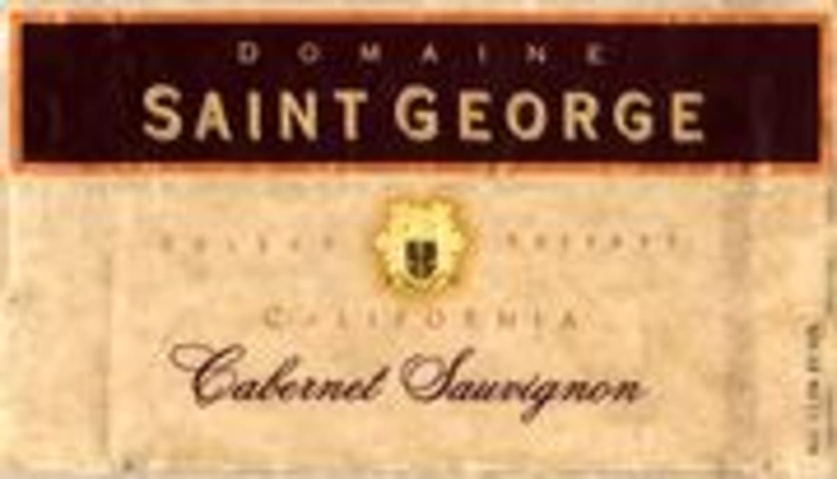 Dom. St. George STG Dry Creek Cabernet Sauvignon 1997 Front Label