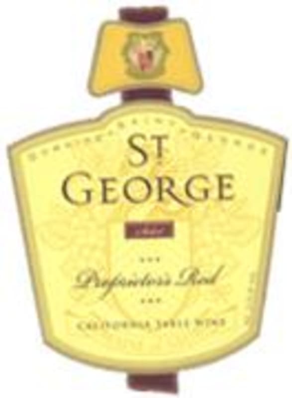 Dom. St. George Proprietors Red Front Label