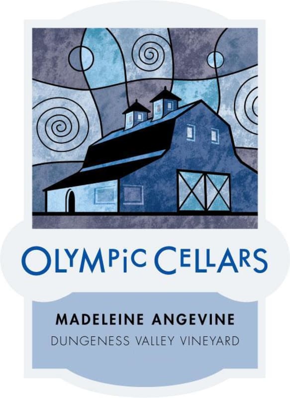 Olympic Cellars Winery Madeleine Angevine 2014 Front Label