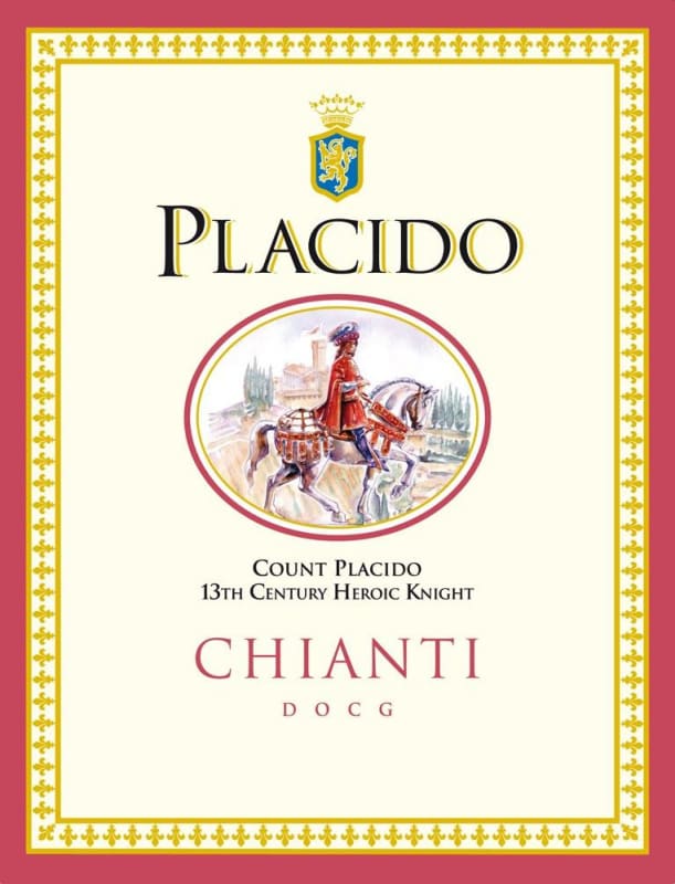 Placido Chianti 2014 Front Label
