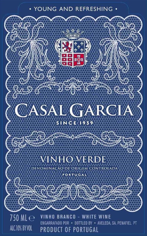 Casal Garcia Vinho Verde 2014 Front Label