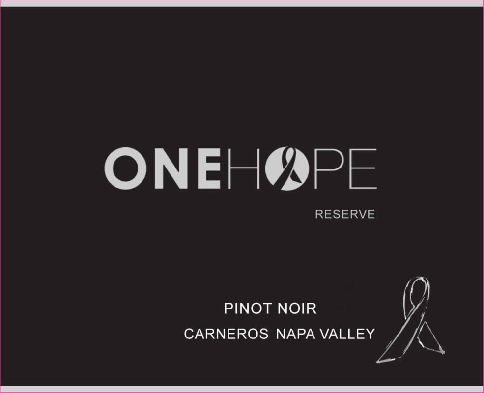 ONEHOPE Reserve Pinot Noir 2011 Front Label